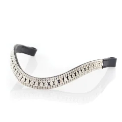 FFE Couture Patent Dressage Snaffle Bridle