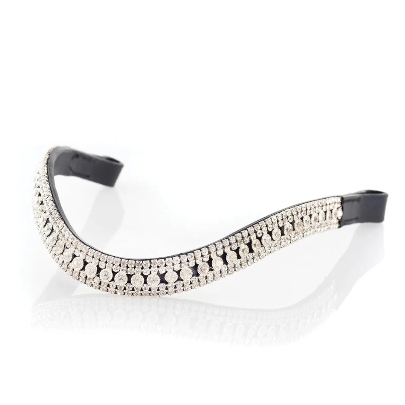 FFE Couture Patent Dressage Snaffle Bridle