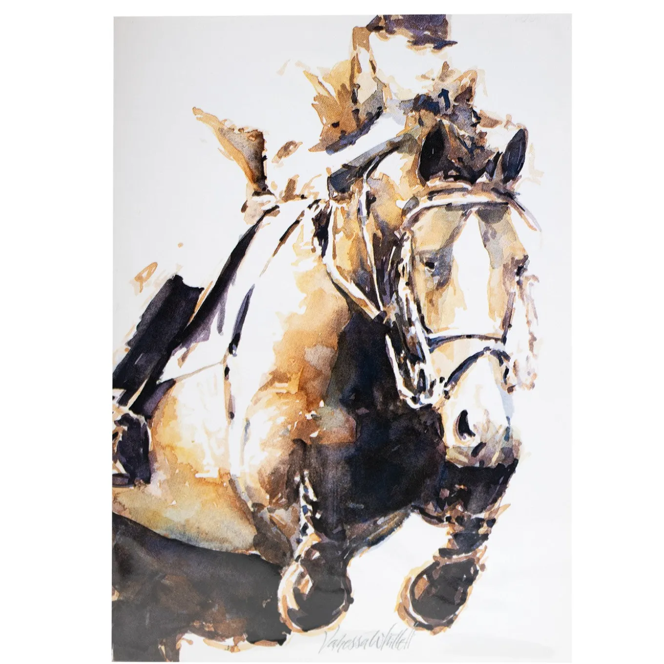 Focused Pair Blank Greeting Card