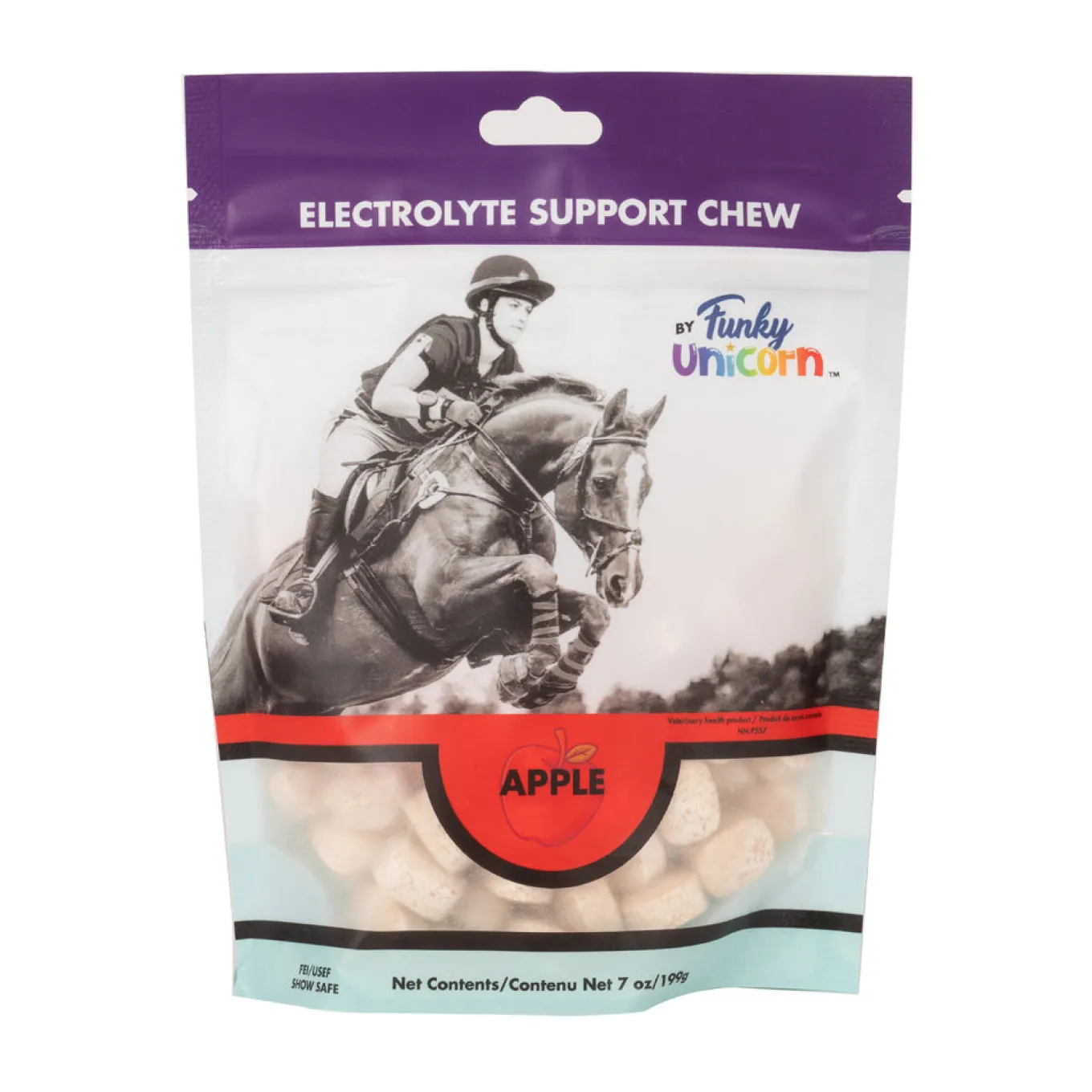 Funky Unicorn Electrolyte Chews Apple 198 g