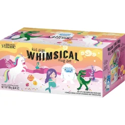Gourmet Village Colour Changing Whimsical Two Mug Set