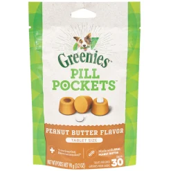 Greenies Pill Pockets Peanut Butter Dog Tablets 90 g