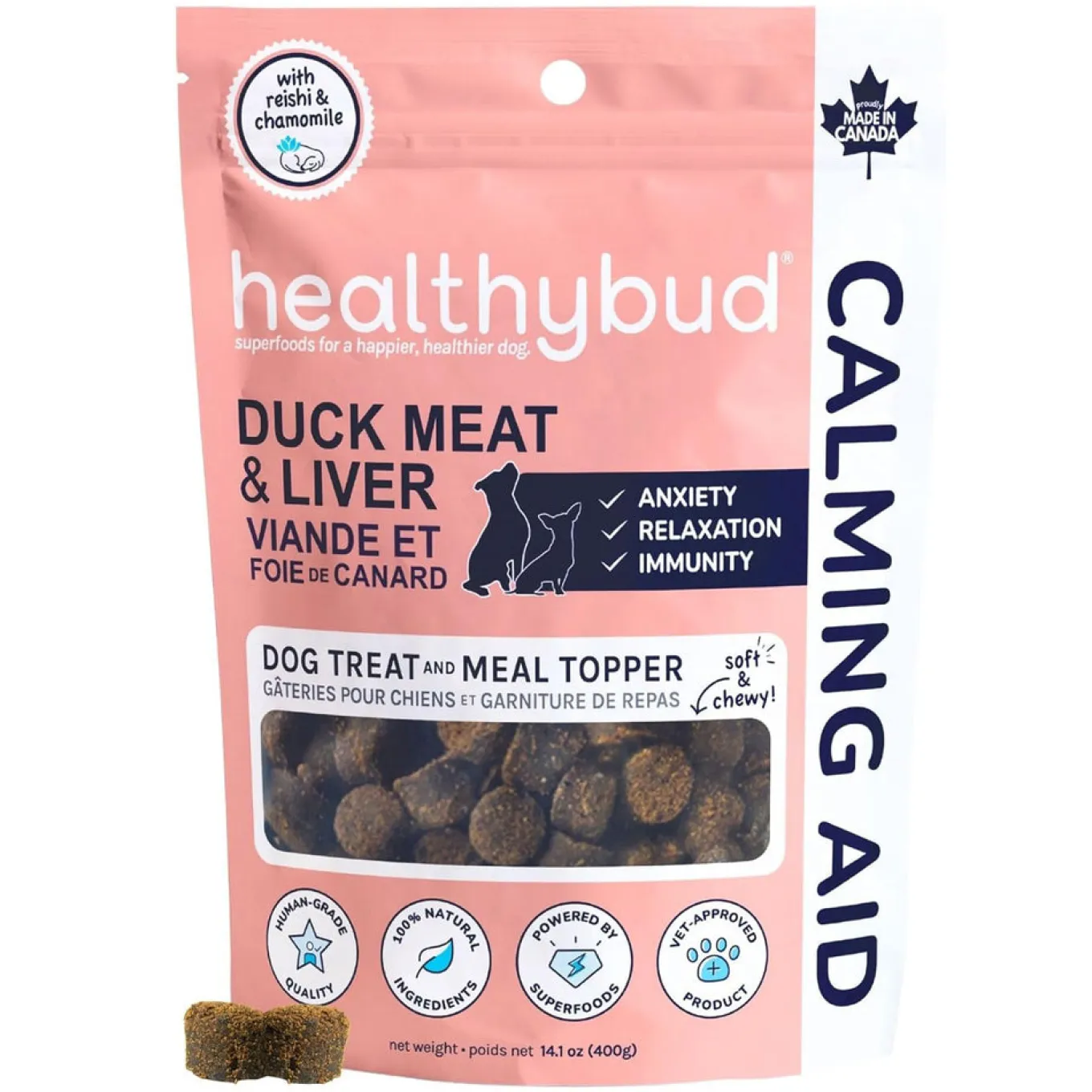 Healthybud Calming Aid Dog Supplement 400 g