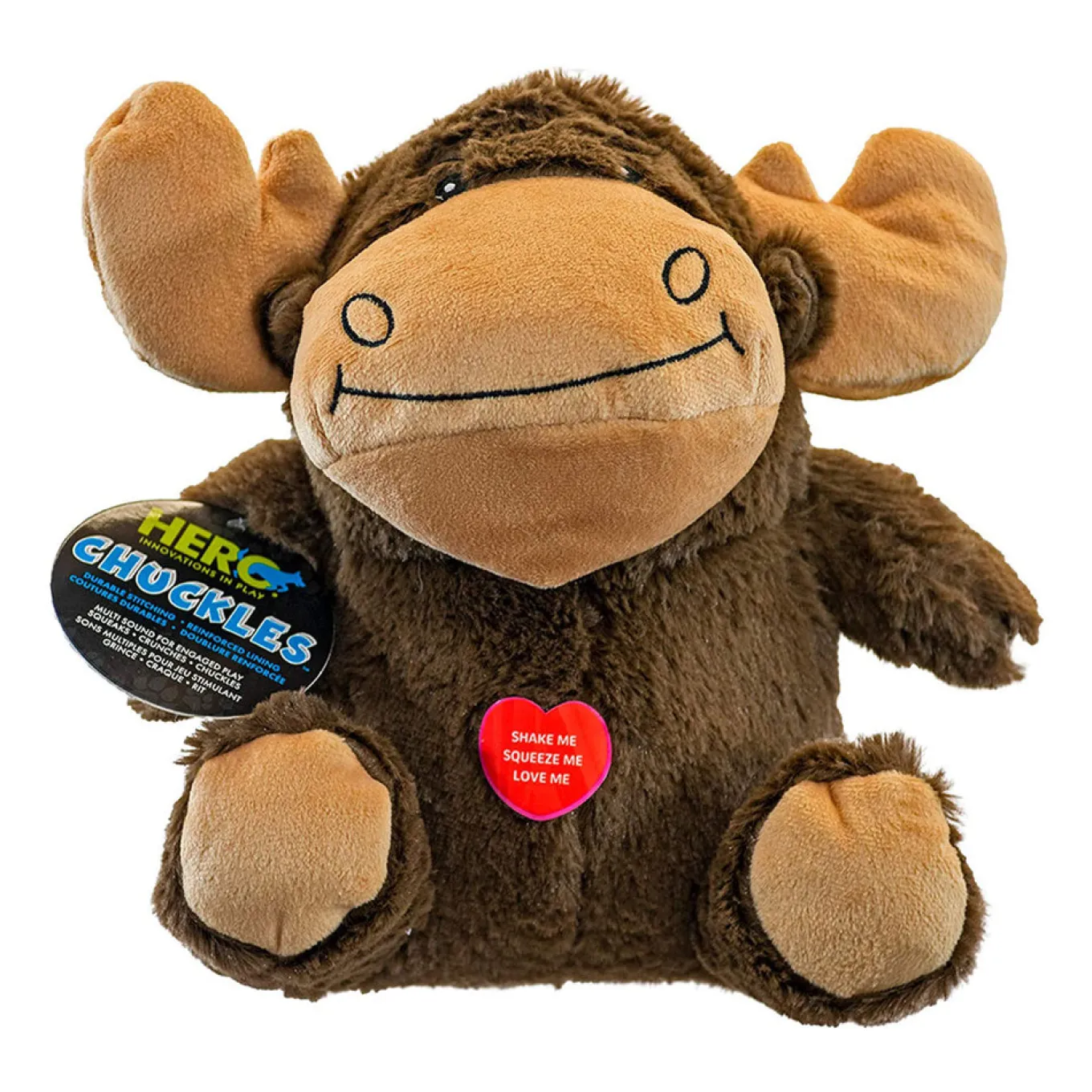 Hero Dog Toy Chuckles Moose 2.0