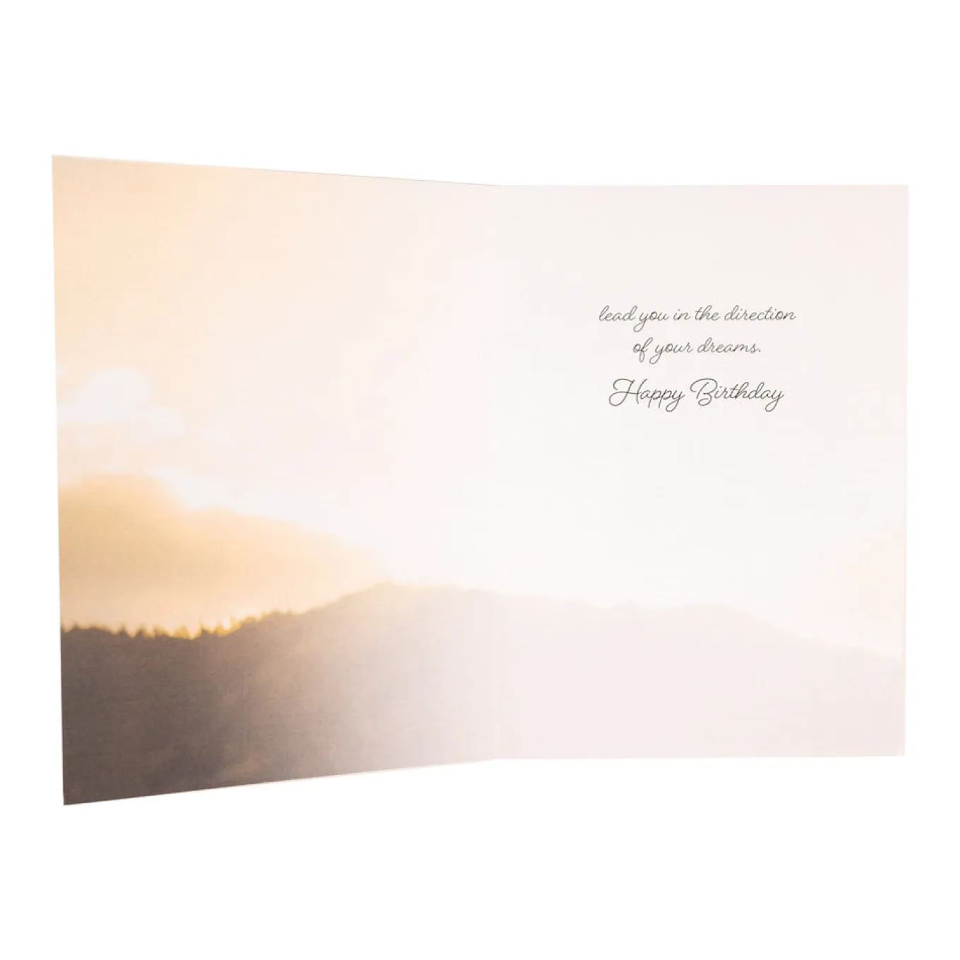 Ink on Paper Sunrise Cowgirl Birthday Card