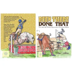 Kelley & Co. Been There Done That The Spills & Thrills Equestrian Colouring Book