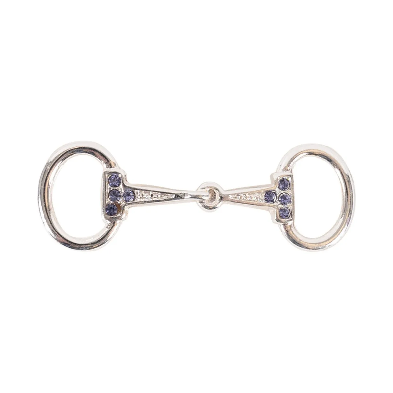 Kelley & Co. Small Rhinestone Snaffle Bit Stock Pin