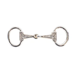 Kelley & Co. Small Rhinestone Snaffle Bit Stock Pin