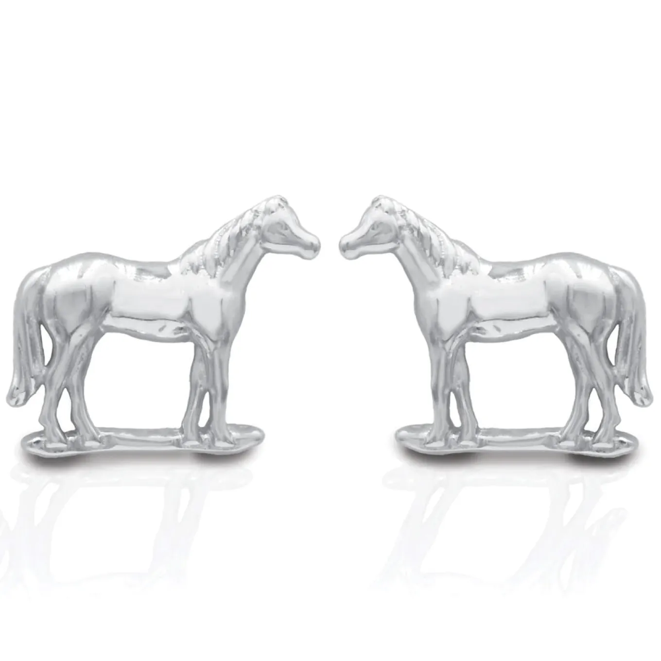 Kelly Herd Halter Horse Earrings