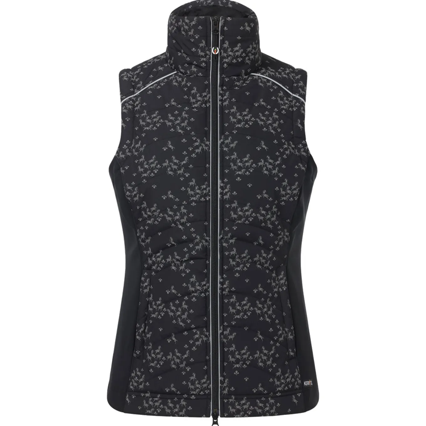Kerrits Horse Reflection Quilted Vest
