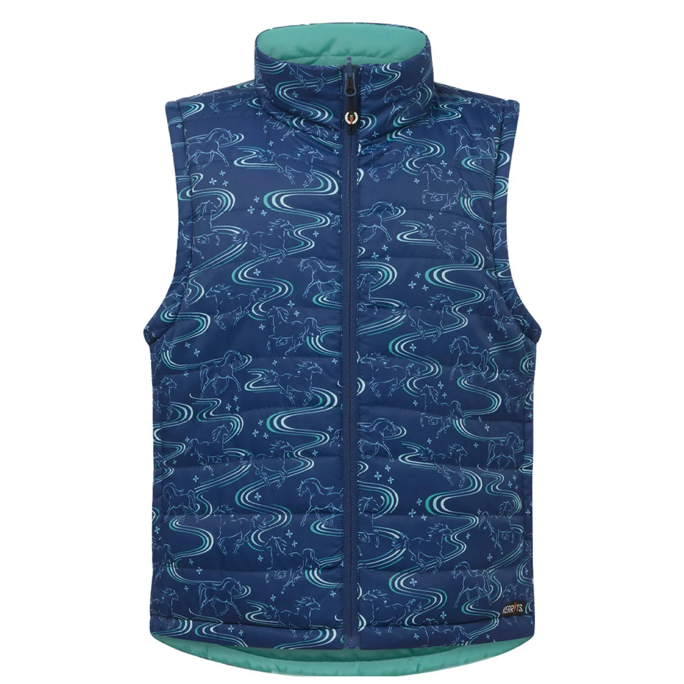 Kerrits Ride The Wind Reversible Vest - Kids'