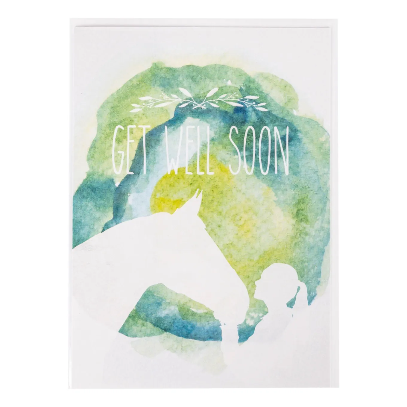 Kisses Get Well Soon Greeting Card