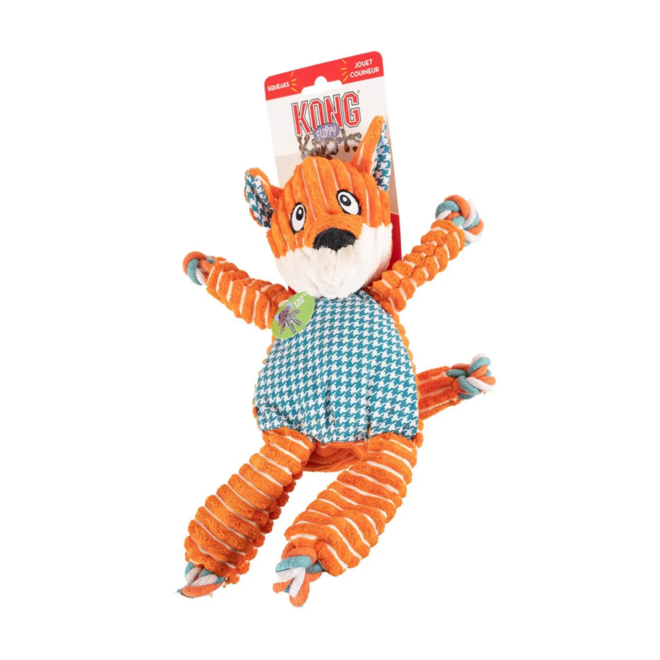 Kong Floppy Knots Fox