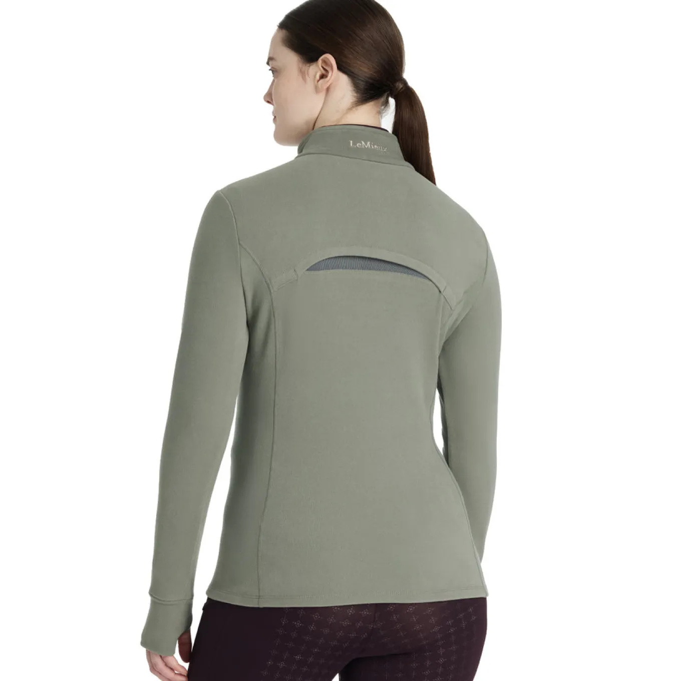 LeMieux Frances Quarter Zip Fleece Top