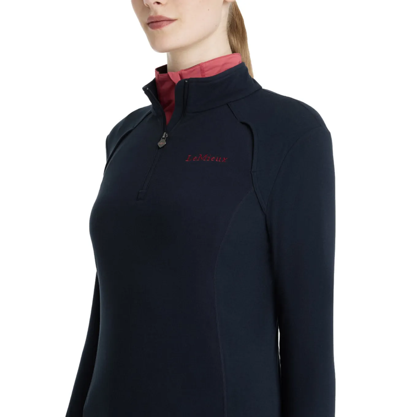 LeMieux Frances Quarter Zip Fleece Top