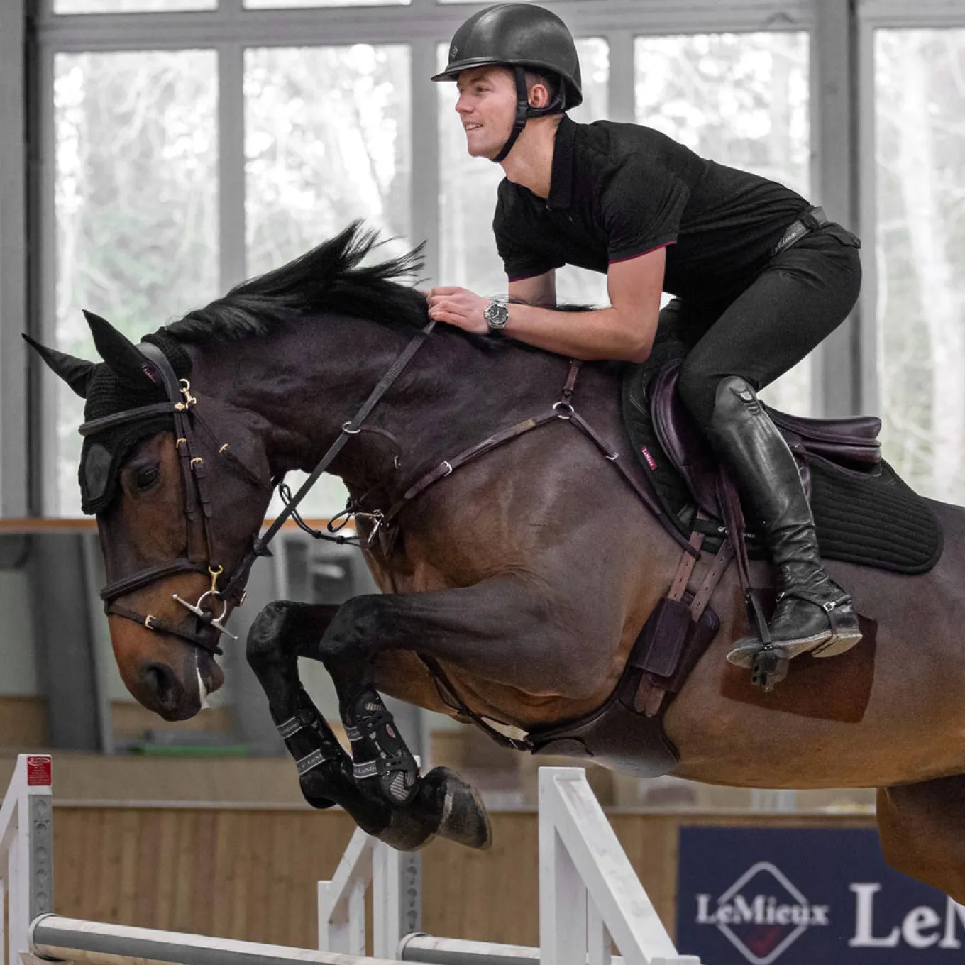 LeMieux Softshell Anti-Slip EuroJump Saddle Pad