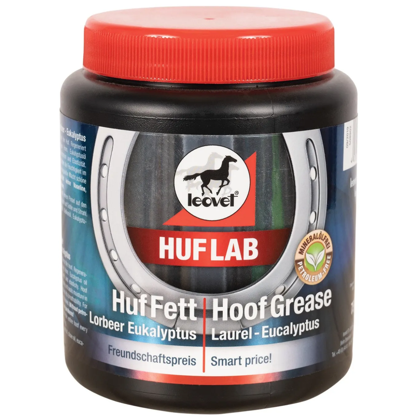 Leovet Hoof Lab Hoof Grease Laurel Eucalyptus 750 mL