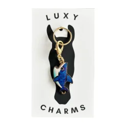 Luxy Charms Blue Shark Tack Charm