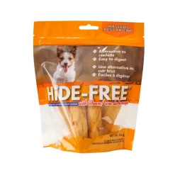 Masters Best Friend Cheese Hide Free Rolls Dog Chews 10-12 cm - 4 Pack