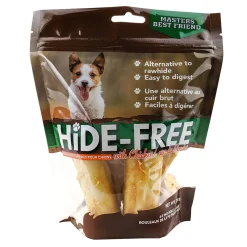 Masters Best Friend Chicken Hide Free Rolls Dog Chews 10-12 cm - 4 Pack
