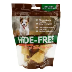 Masters Best Friend Chicken Hide Free Knot Bone Dog Chews 10-12 cm - 4 Pack