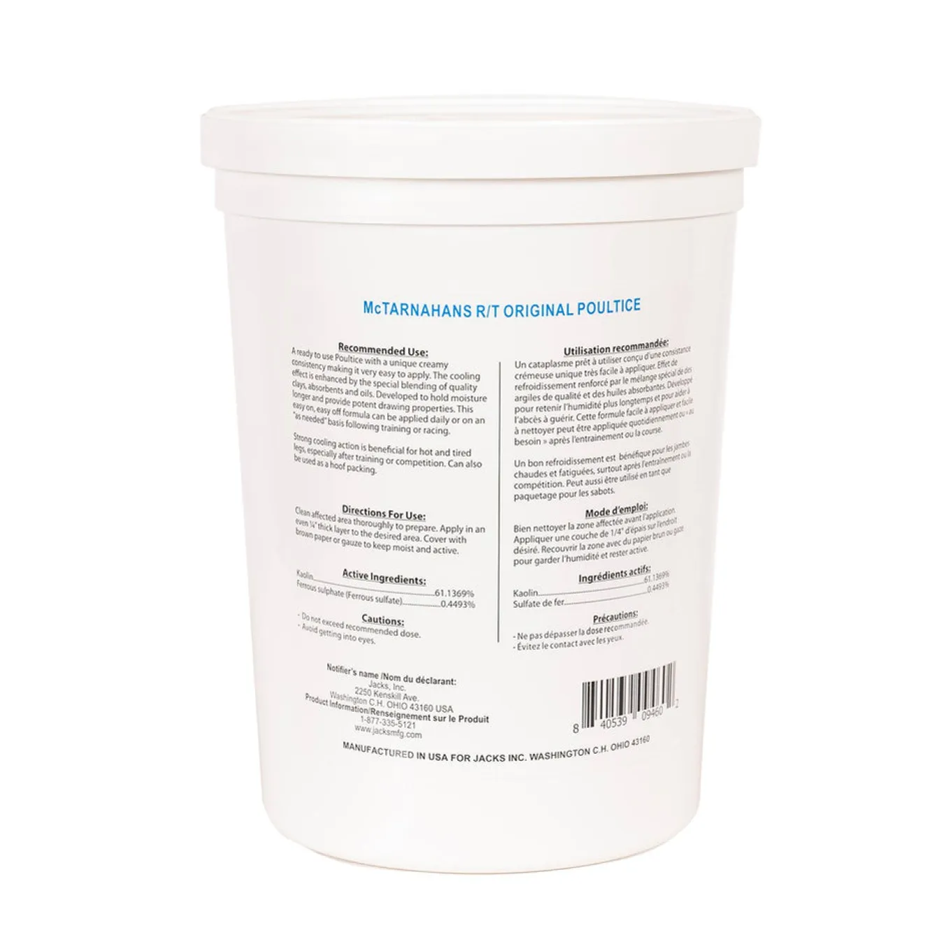 McTarnahans R-T Original Poultice 2.26 kg