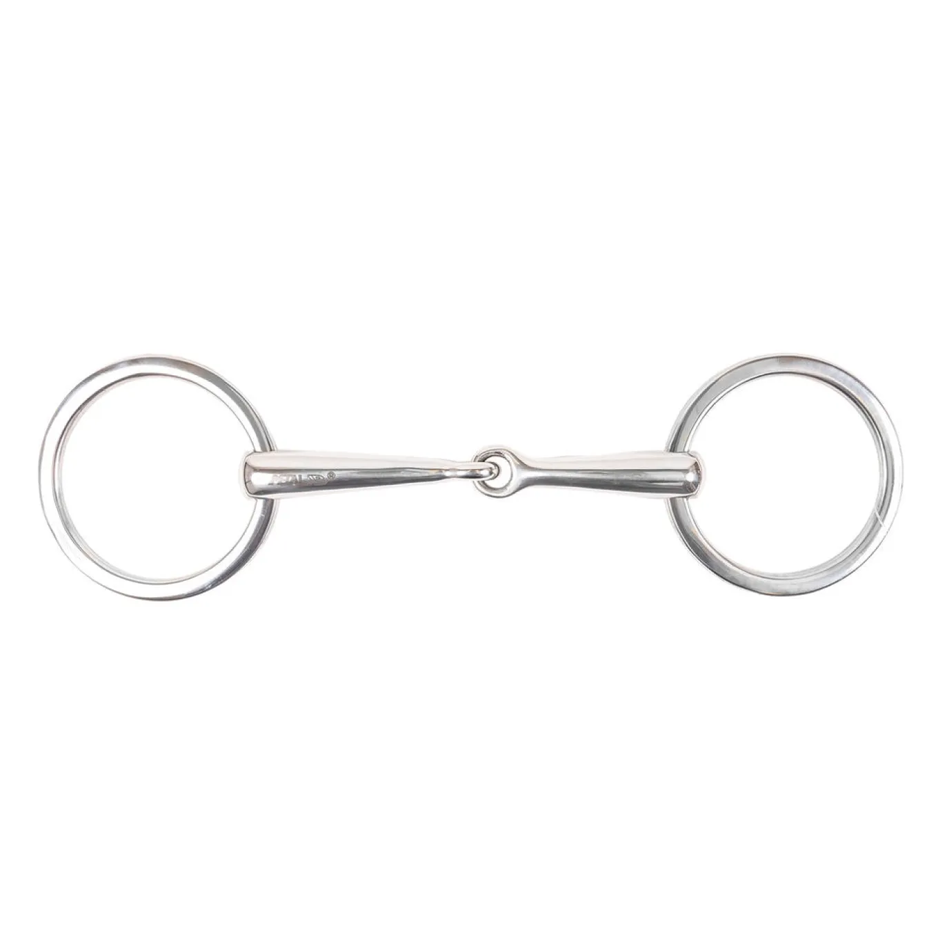 Metalab Loose Ring Snaffle W/ Flat Rings