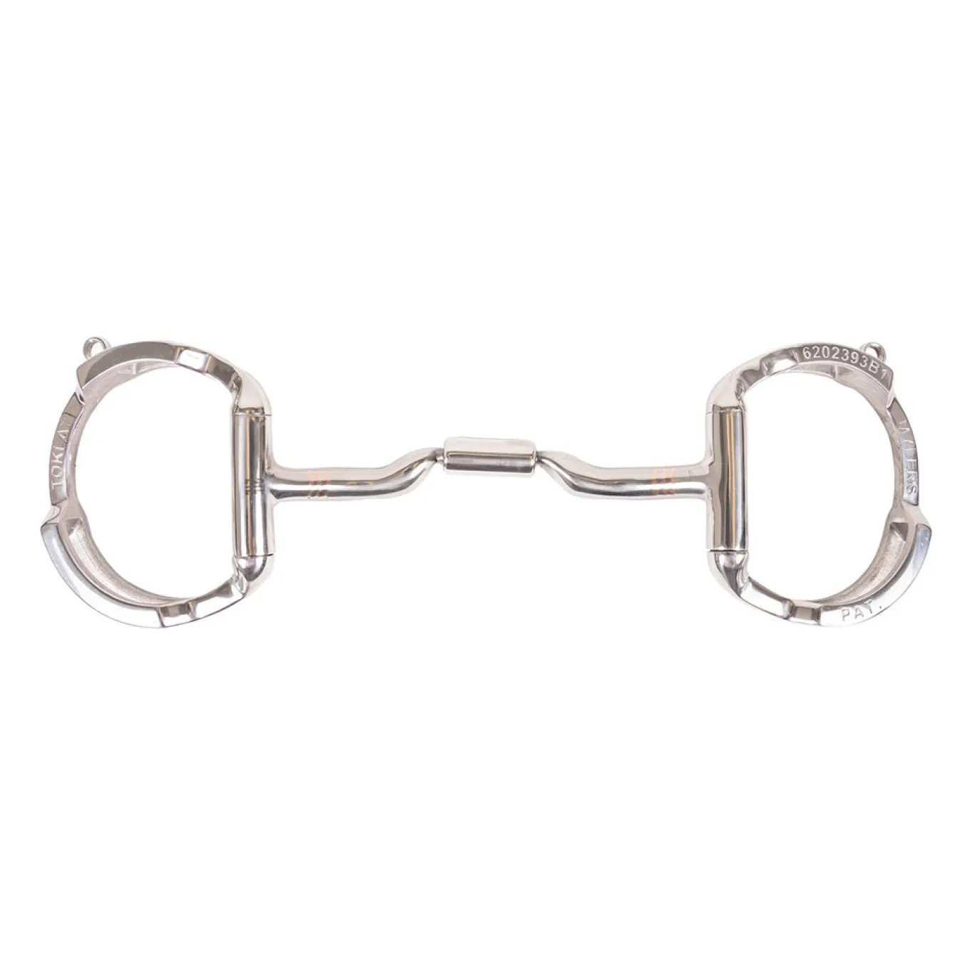 Myler Eggbutt Low Port Bit W/ Hooks - Level 2