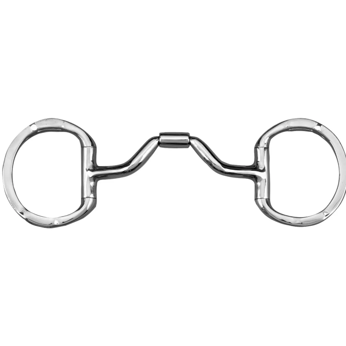Myler Eggbutt Ported Barrel Bit W/ Hooks - Level 3