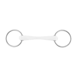 Nathe Standard Loose Ring Flexible Mullen Mouth Snaffle Bit
