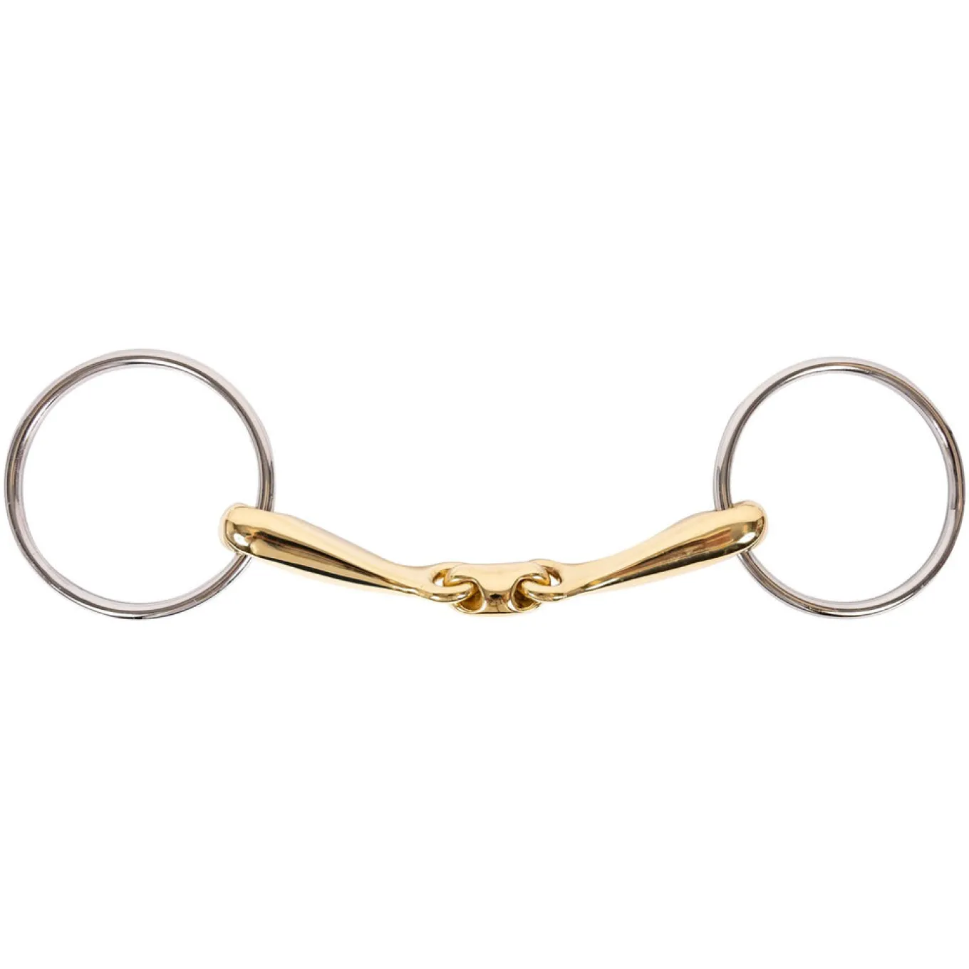 Neue Schule Loose Ring Turtle Top Flex Snaffle Bit 16 mm