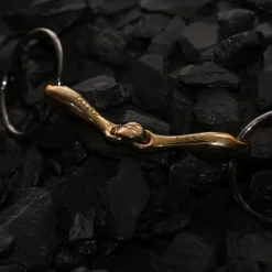 Neue Schule Loose Ring Turtle Tactio Flex Snaffle Bit 16 mm