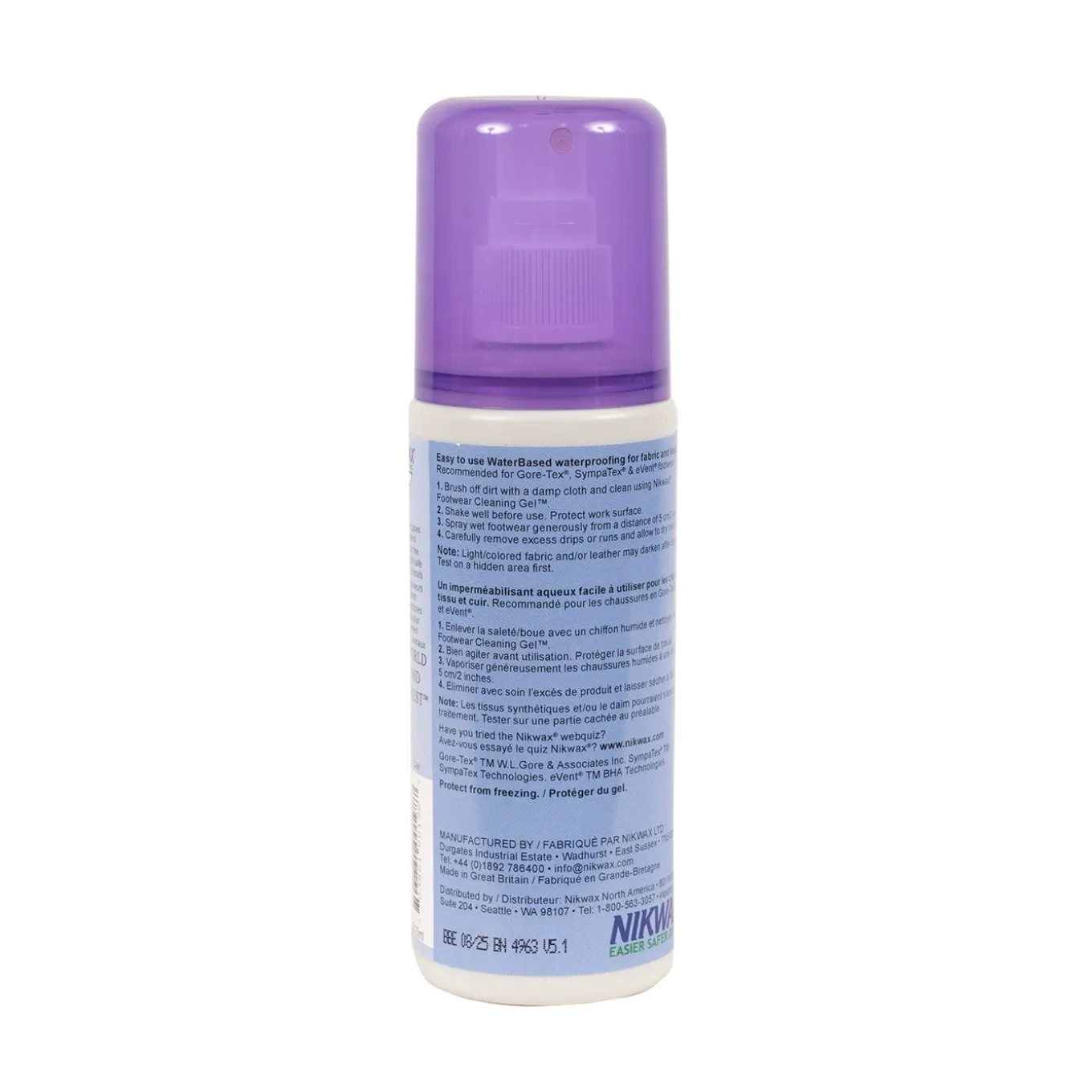 Nikwax Fabric & Leather Proof Spray 125 mL