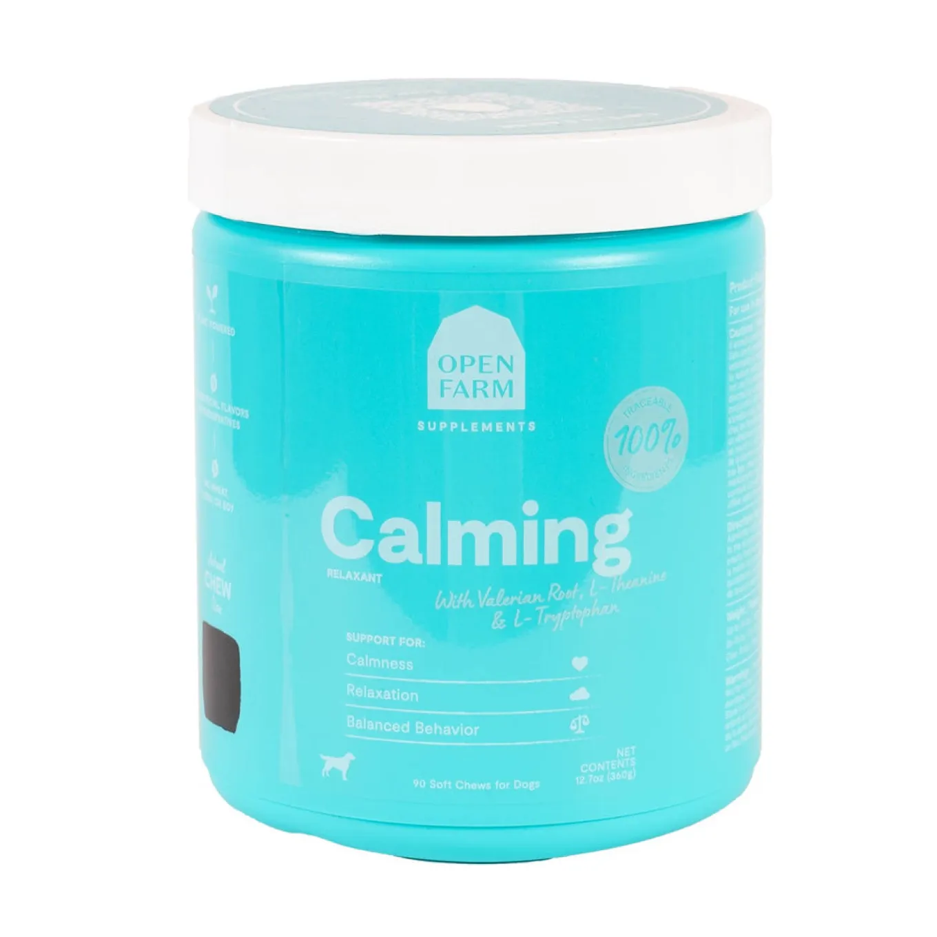 Open Farm Calming Chews Dog Supplement 90 Count