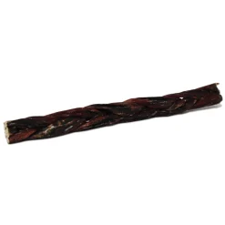 Open Range Beef Chomper Braid Dog Chew 12 cm