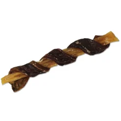 Open Range Chomper Wrapped Backstrap Dog Chew 20 cm