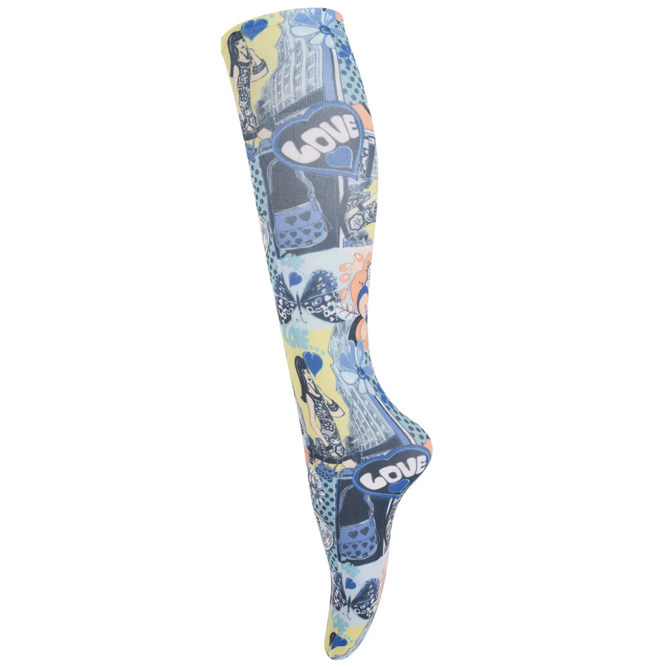 Patterned Boot Socks