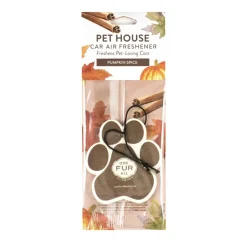 Pet House Car Air Freshener Pumpkin
