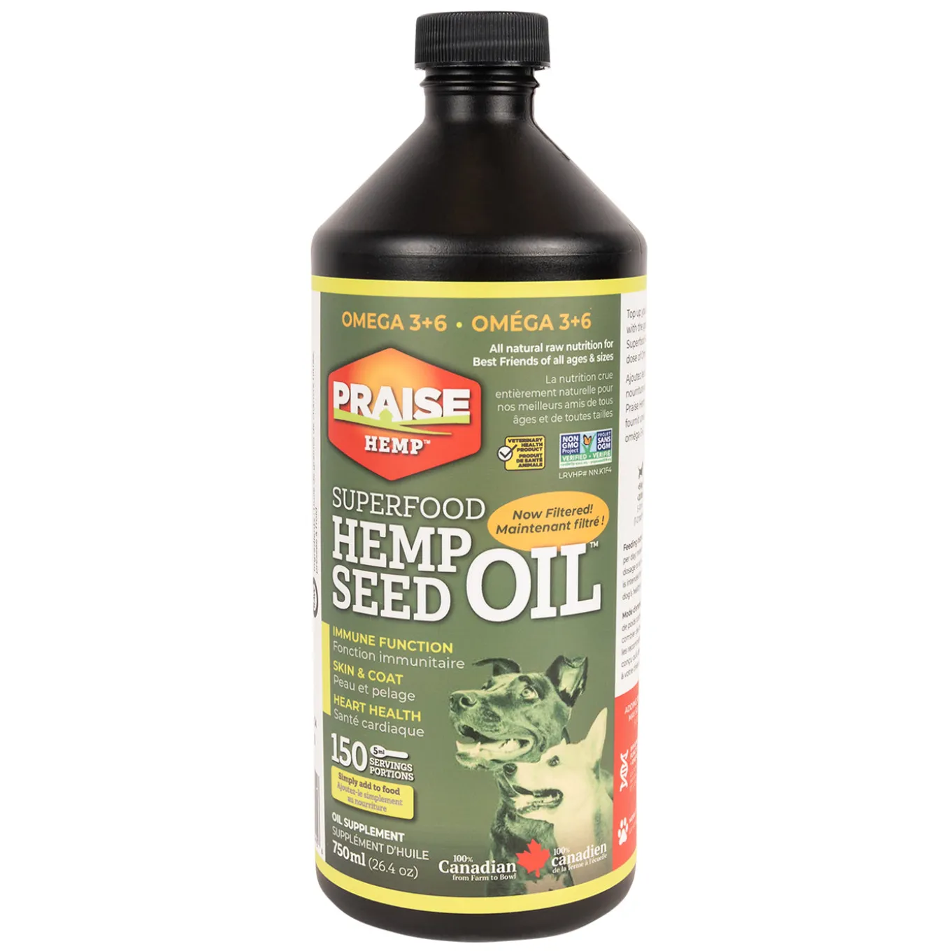 Praise Hemp Oil 750 mL