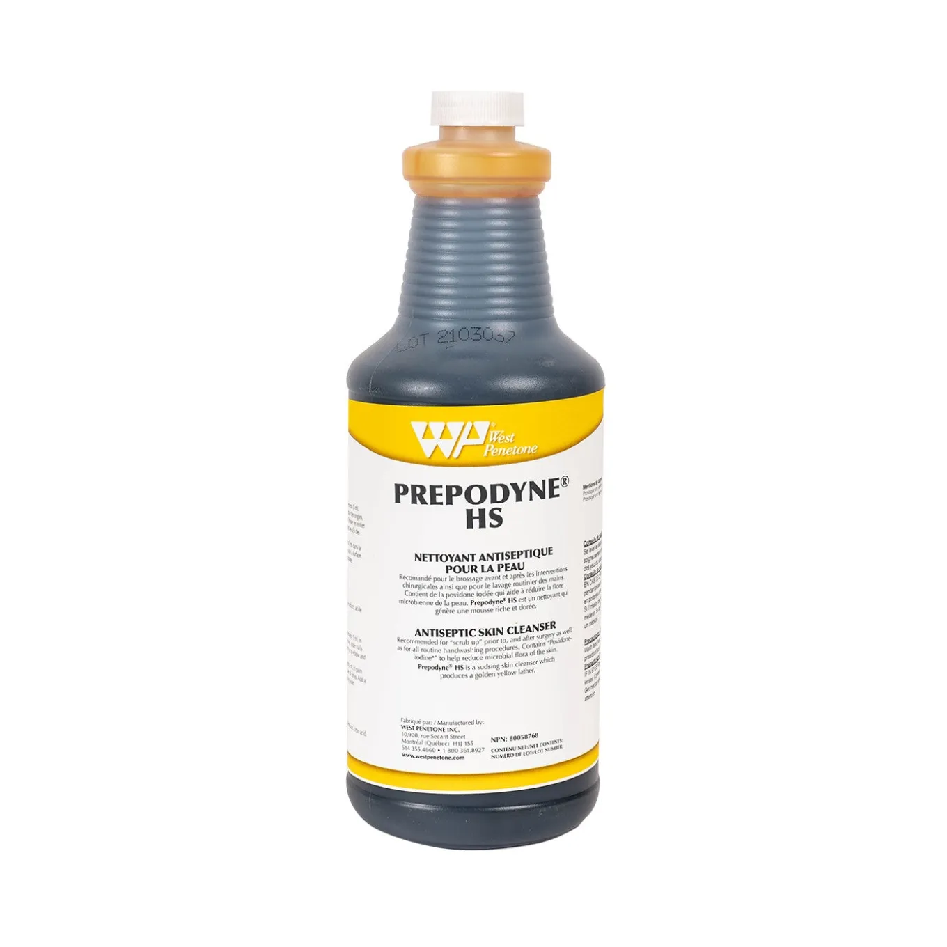 Prepodyne HS Antiseptic Skin Cleanser 1 L