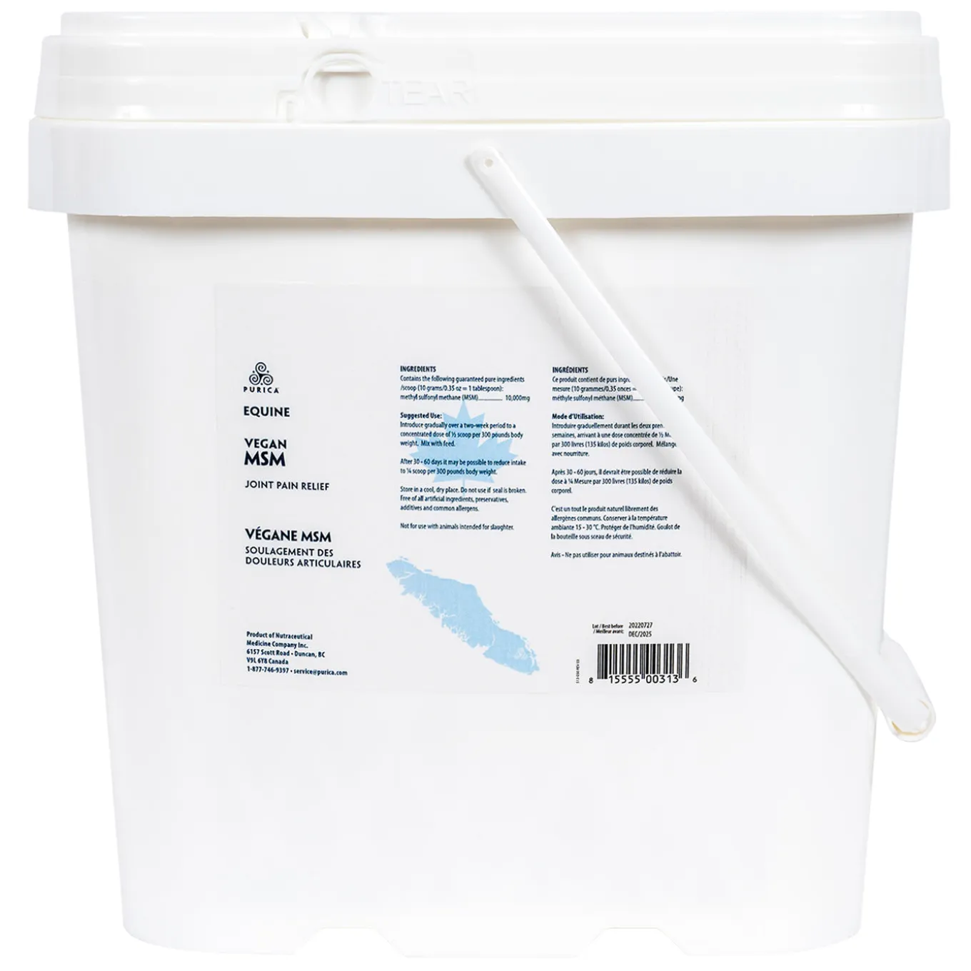 Purica MSM 5 kg