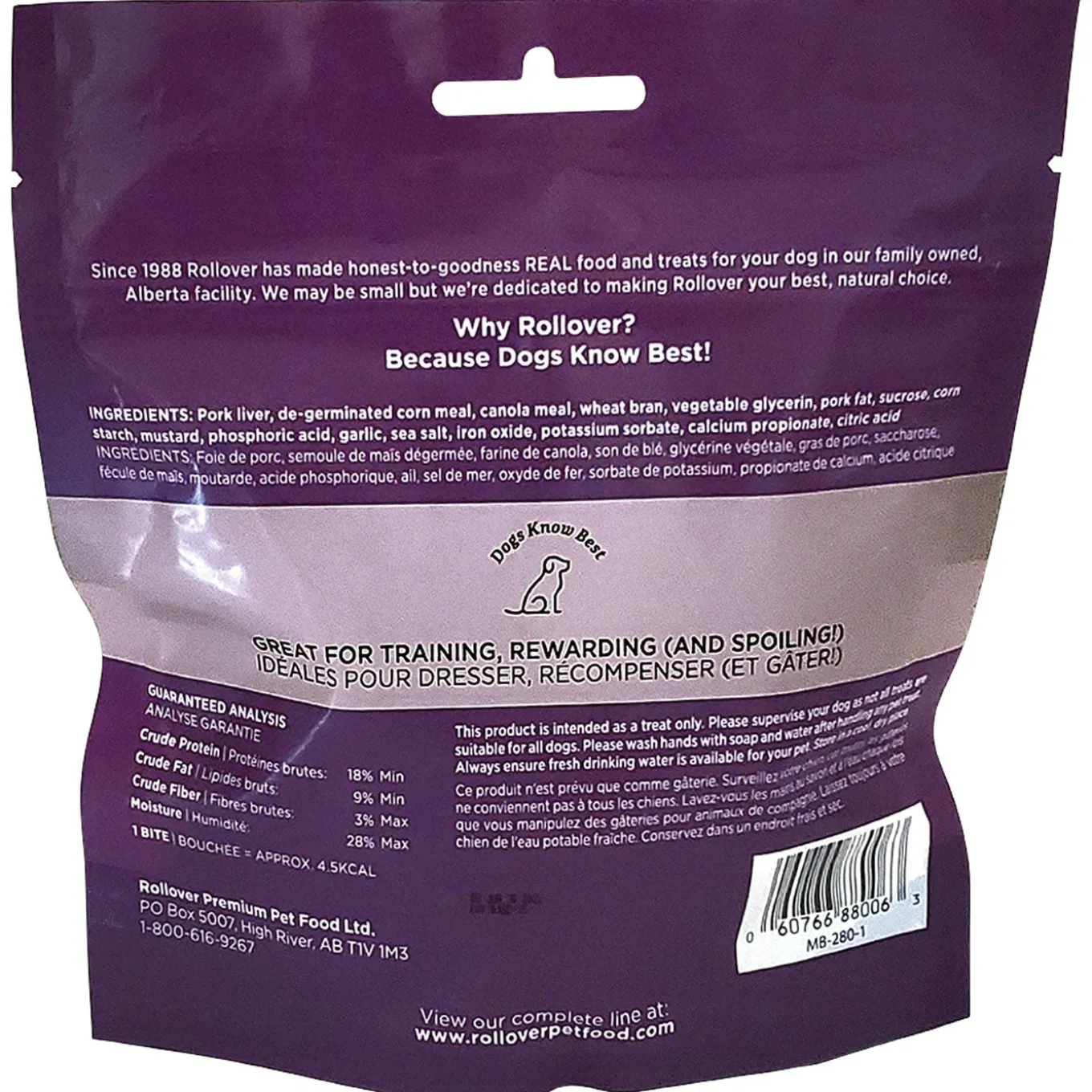 Rollover Omega 3 Mini Bites 280 g