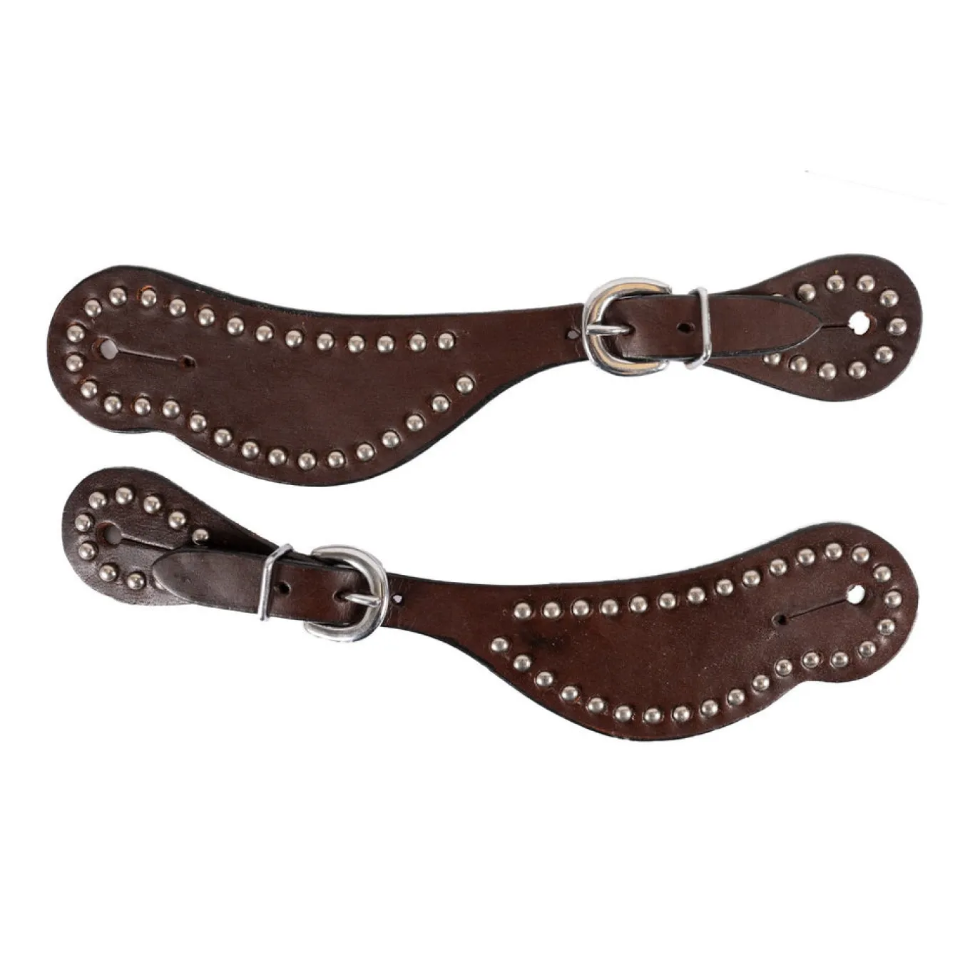 Royal King Shaped Leather Spur Straps