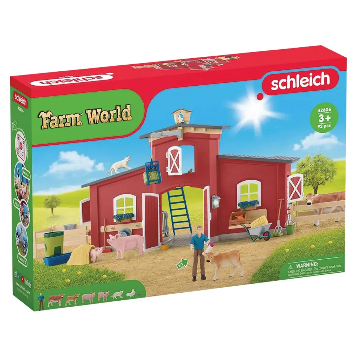 Schleich Farm World Red Barn