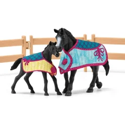 Schleich Horse Club Horse Box W/ Mare & Foal