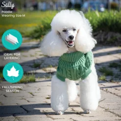 Shedrow K9 Brentwood Cable Knit Dog Sweater