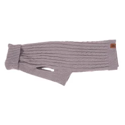 Shedrow K9 Brentwood Cable Knit Dog Sweater Plus