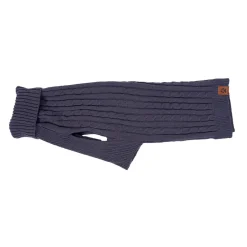 Shedrow K9 Brentwood Cable Knit Dog Sweater Plus