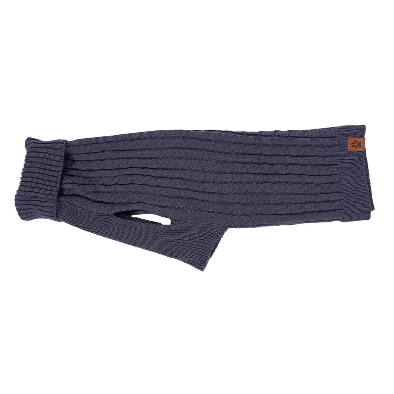 Shedrow K9 Brentwood Cable Knit Dog Sweater Plus