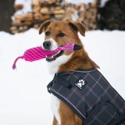 Shedrow K9 Flamingo Rope & Water Bottle Dog Toy